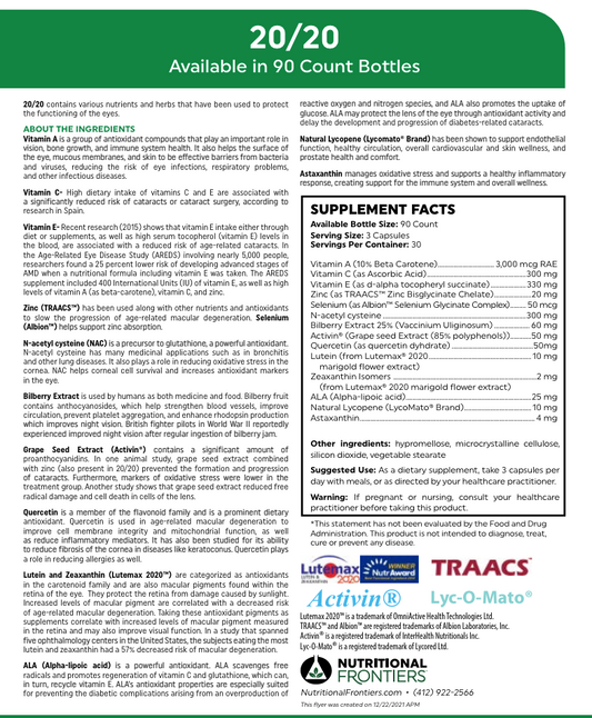 20_20 Immune and Eye Support Information