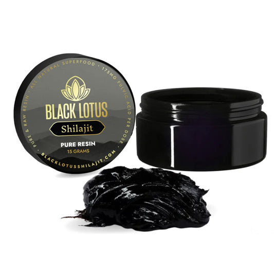Black Lotus | Pure Shilajit Resin | 10 Grams